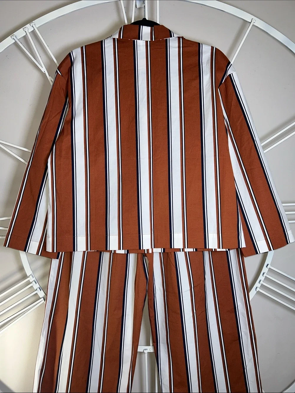 NWT ThirdLove Essential Cotton PJ Set in Sedona Stripe
